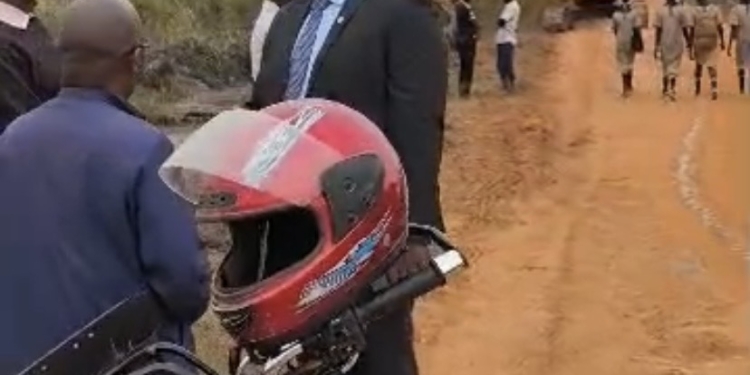 MPIGI CHAIRMAN KAWUKI INSPECTS ONGOING WORKS ON MUYANGA ROAD IN KITUNTU SUB COUNTY